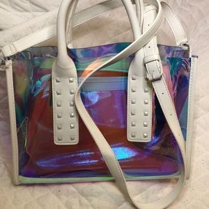WOMENS HALO CLEAR shoulder BAG NWT MIX NO 6 Purse